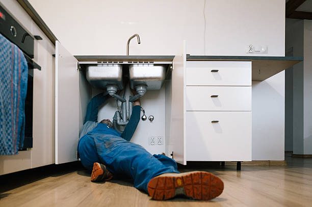 Professional Drain Cleaning technician working in Stilwell, KS
